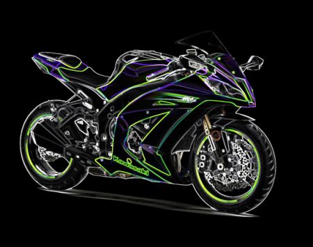 Neon Bike 1