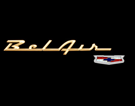 CHEVY BELAIR BADGE
